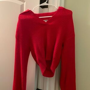 Steve Madden red sweater